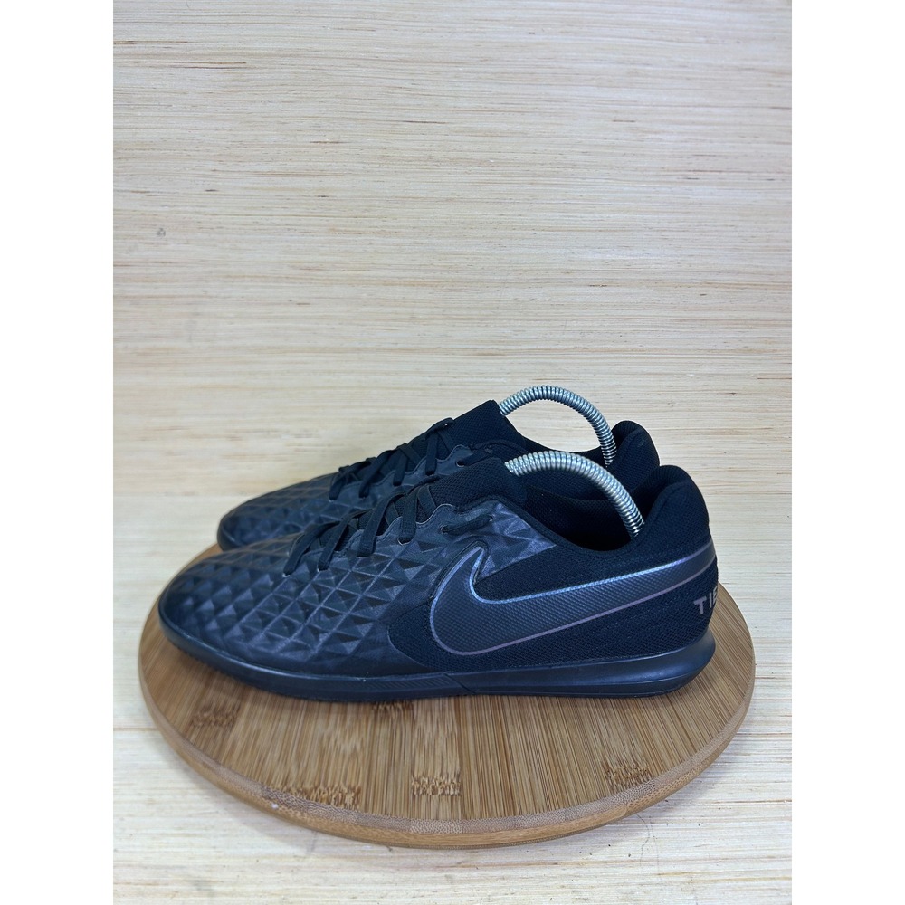 Nike Tiempo Legend 8 Academy IC Black Indoor Soccer Shoes AT6110-010 Mens 9.5